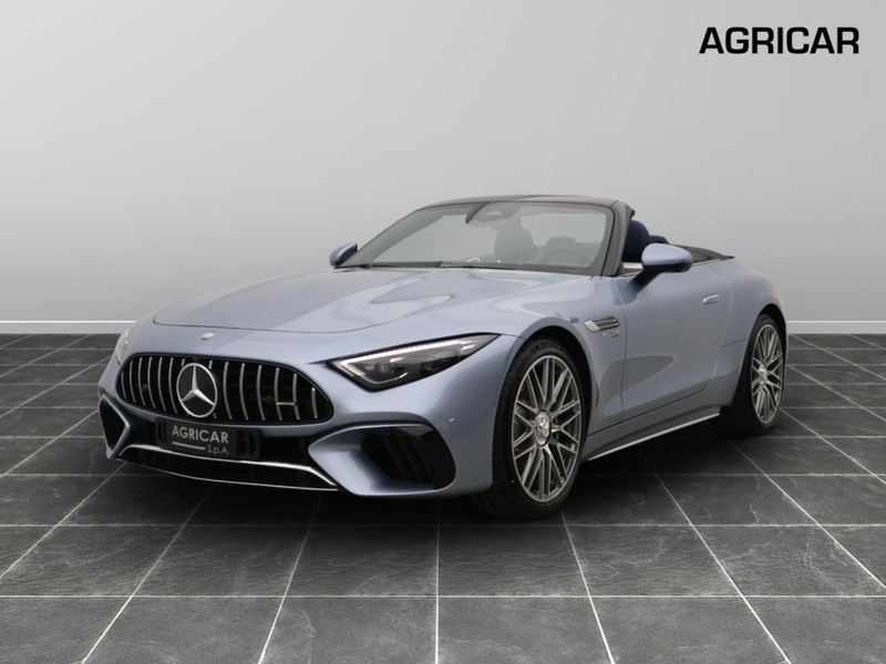 1 - AMG SL amg roadster 55 v8 tribute edition blu costa azzurra 4matic+