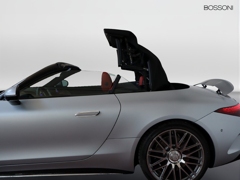 25 - AMG SL amg roadster 55 v8 tribute edition argento/rosso 4matic+
