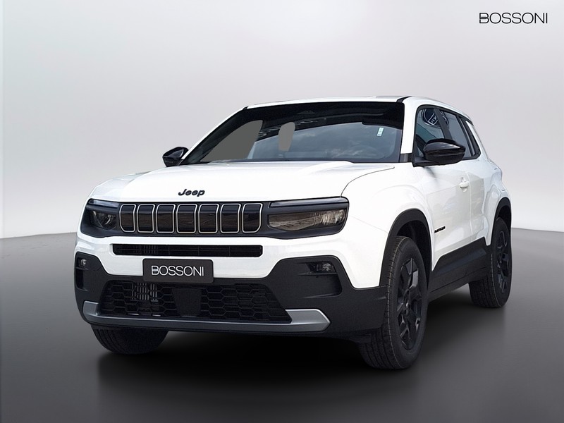 1 - Jeep Avenger 1.2 turbo e-hybrid mhev 110cv black edition fwd edct6