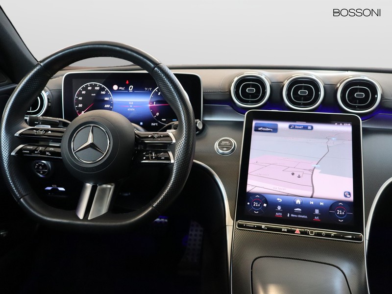 13 - Mercedes Classe C berlina 200 d mild hybrid amg line advanced 9g-tronic