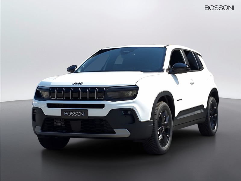 1 - Jeep Avenger 1.2 turbo e-hybrid mhev 110cv black edition fwd edct6