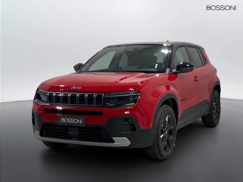 1 - Jeep Avenger 1.2 turbo e-hybrid mhev 110cv black edition fwd edct6