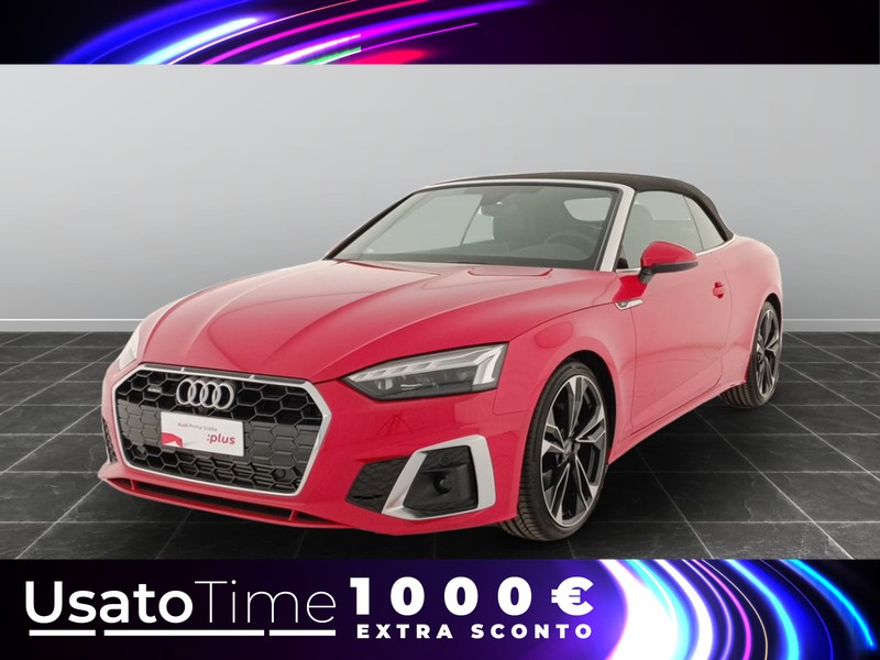 1 - Audi A5 cabrio 40 2.0 tfsi mhev 204cv s line edition quattro s tronic