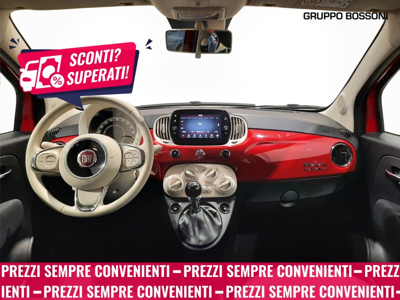 7 - Fiat 500 1.0 firefly hybrid 70cv