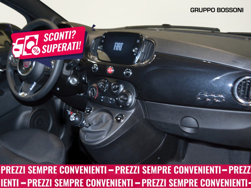 7 - Fiat 500 1.0 firefly hybrid 70cv dolcevita