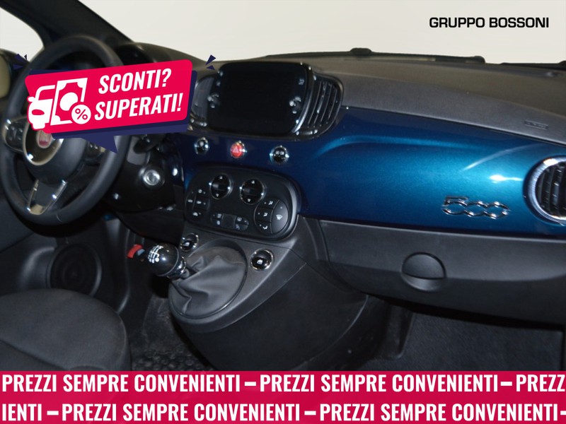 7 - Fiat 500 1.0 firefly hybrid 70cv dolcevita