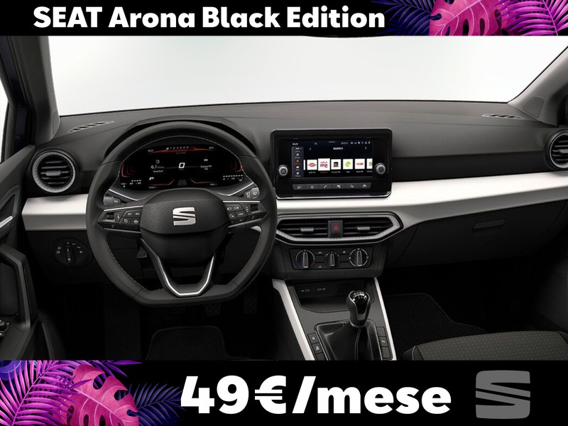7 - Seat Arona 1.0 ecotsi 95cv black edition