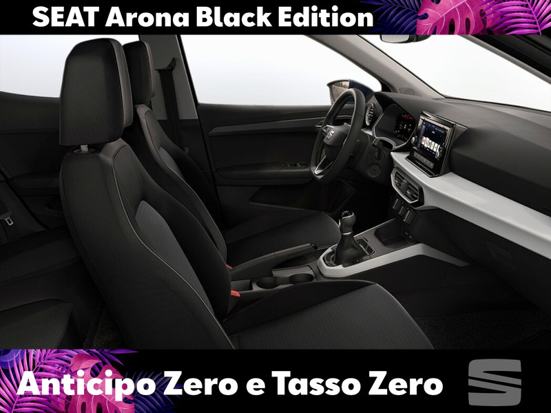 13 - Seat Arona 1.0 ecotsi 95cv black edition