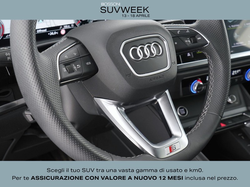 25 - Audi Q3 sportback 40 2.0 tdi 193cv s line edition quattro s tronic