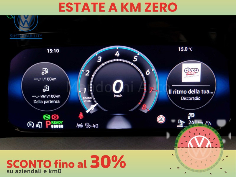 19 - Volkswagen Golf 1.5 tsi ehybrid 204cv edition plus dsg