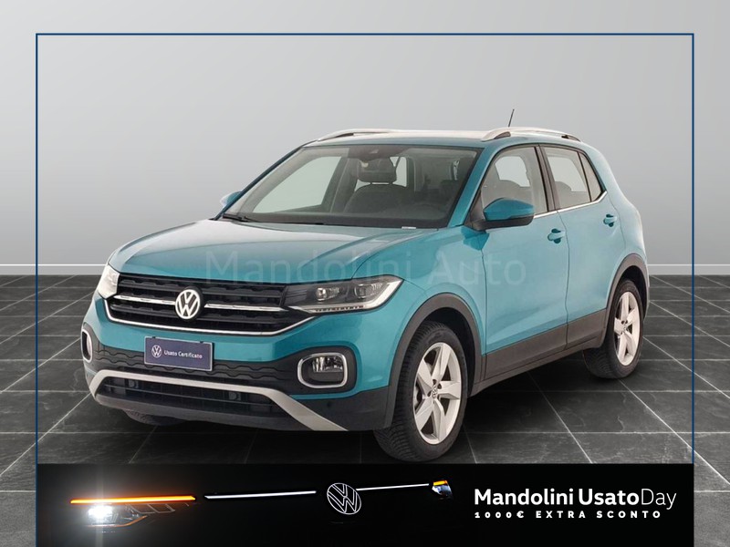 1 - Volkswagen T-Cross 1.6 tdi scr 95cv advanced dsg