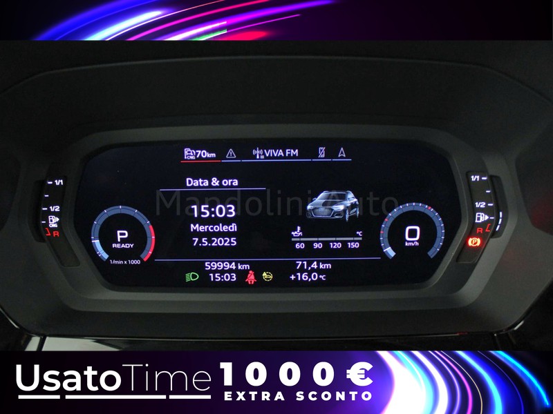 19 - Audi A3 sportback 30 1.5 g-tron business s tronic