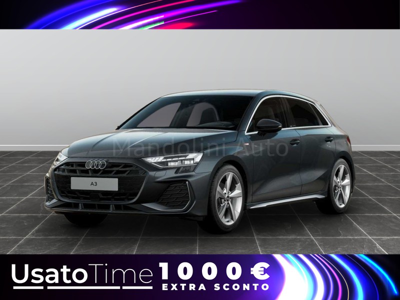 1 - Audi A3 sportback 2.0 tdi 150cv s line edition s tronic