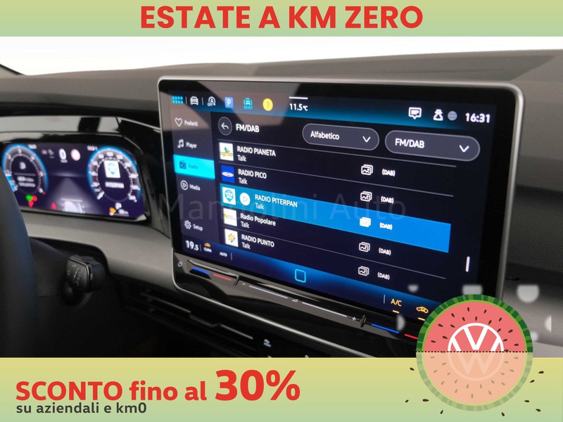19 - Volkswagen Golf variant 2.0 tdi scr 150cv life dsg