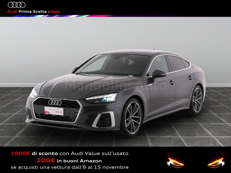 1 - Audi A5 sportback 35 2.0 tdi mhev 163cv s line edition s tronic