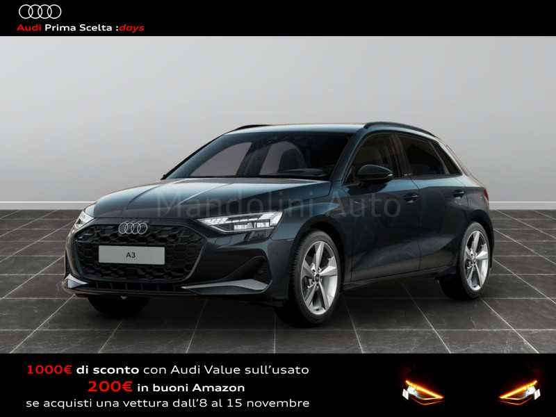 1 - Audi A3 sportback 1.5 tfsi mhev 48v 150cv business advanced s tronic