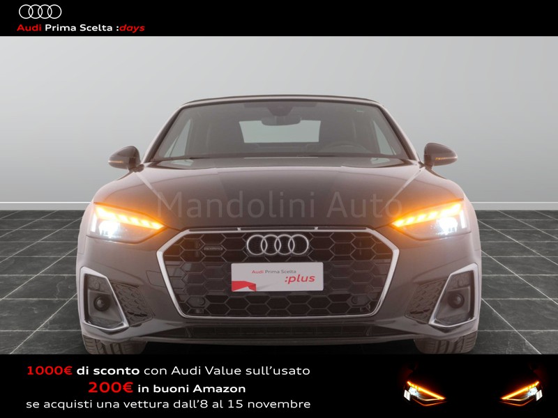 49 - Audi A5 cabrio 40 2.0 tdi mhev 204cv s line edition quattro s tronic
