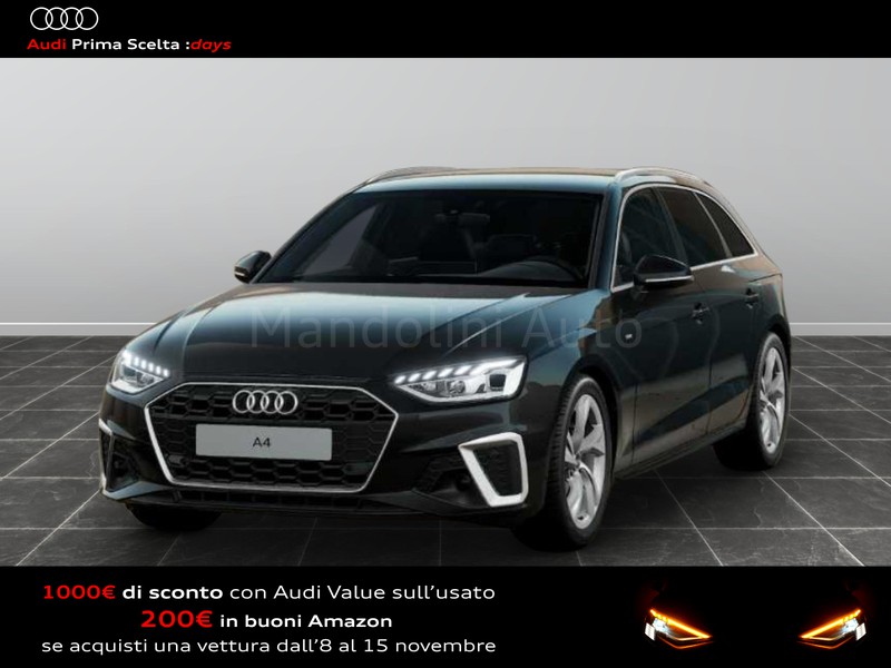 1 - Audi A4 avant 35 2.0 tdi mhev 163cv s line edition s tronic