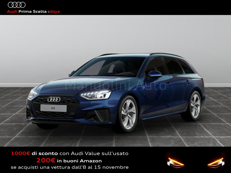 1 - Audi A4 avant 40 2.0 tdi mhev 204cv s line edition quattro s tronic