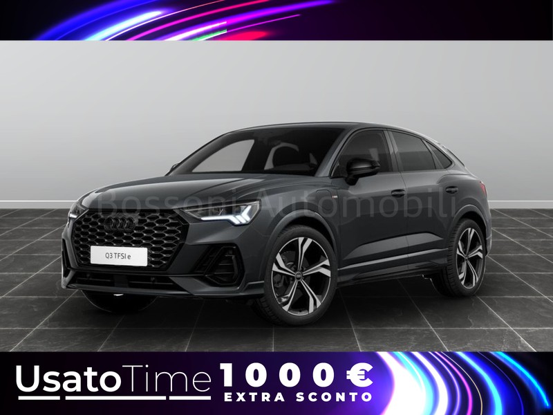 1 - Audi Q3 sportback 45 1.4 tfsi e identity black s tronic