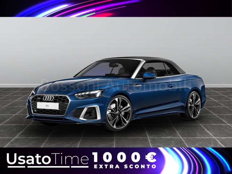 1 - Audi A5 cabrio 40 2.0 tfsi mhev 204cv s line edition quattro s tronic