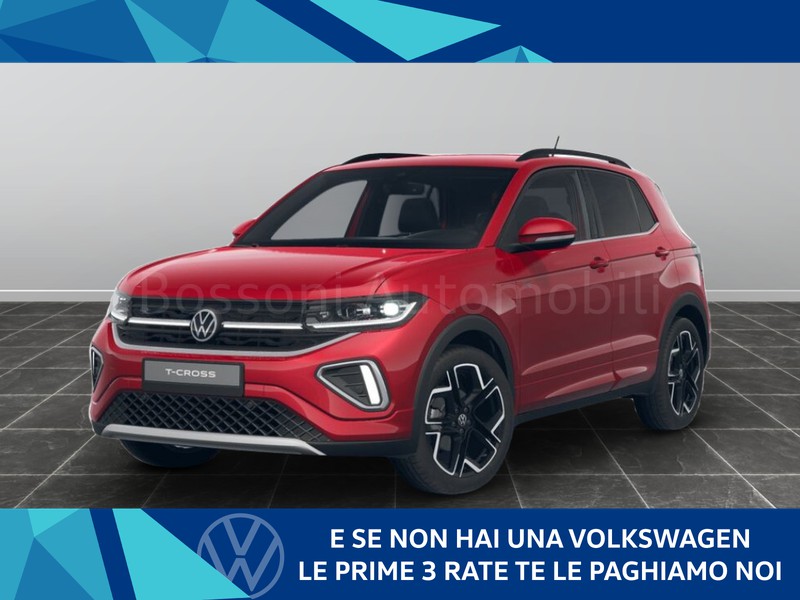 1 - Volkswagen T-Cross 1.0 tsi 115cv r-line plus