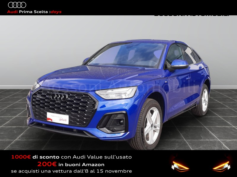 1 - Audi Q5 sportback 40 2.0 tdi mhev 12v s line quattro s tronic