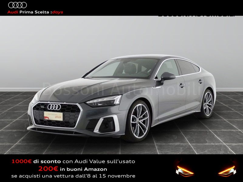 1 - Audi A5 sportback 40 2.0 tdi mhev 204cv s line edition quattro s tronic