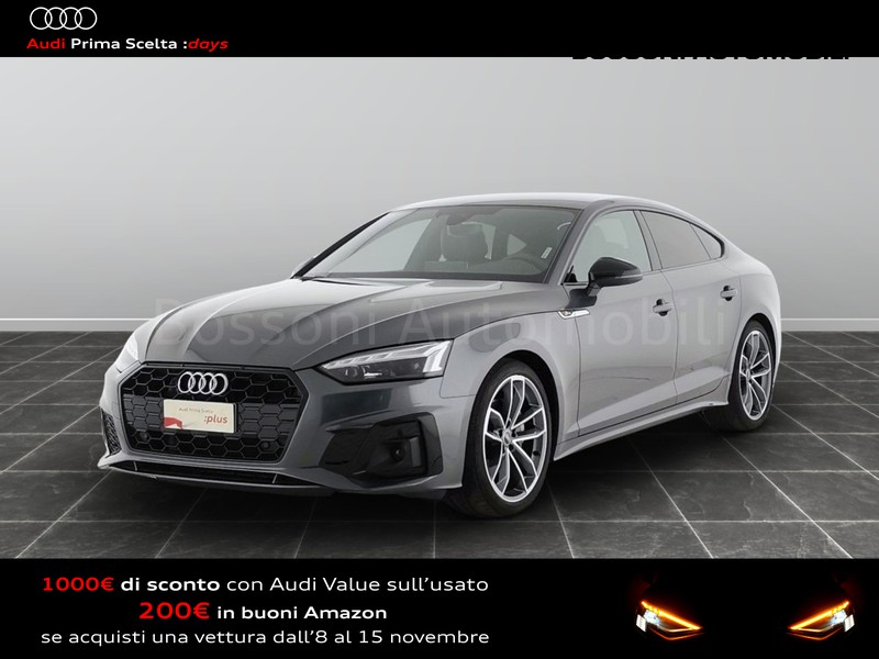 1 - Audi A5 sportback 40 2.0 tdi mhev 204cv s line edition s tronic