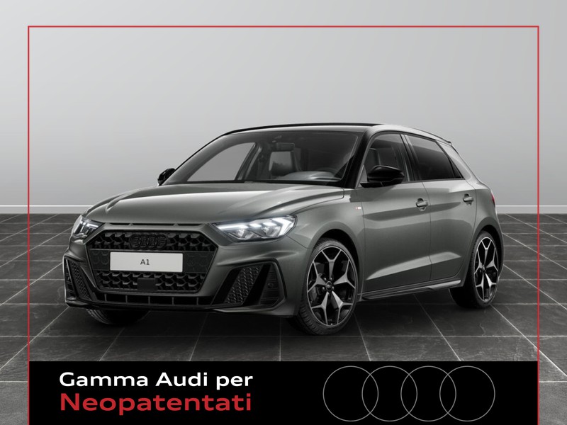 1 - Audi A1 sportback 30 1.0 tfsi 116cv identity black s tronic