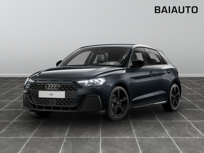 Audi A1 sportback 30 1.0 tfsi 116cv identity black s tronic