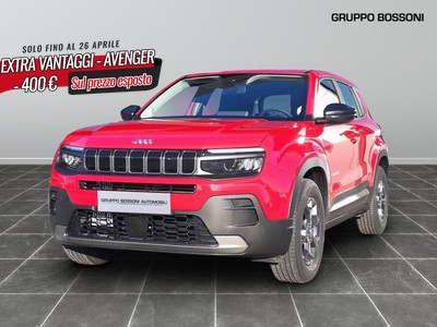 Jeep Avenger 1.2 turbo 100cv longitude fwd
