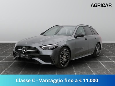 Mercedes Classe C station wagon 220 d mild hybrid 200cv amg line advanced 4matic 9g-tronic