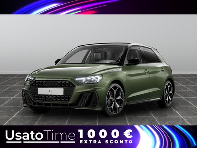 Audi A1 sportback 30 1.0 tfsi 116cv identity black s tronic