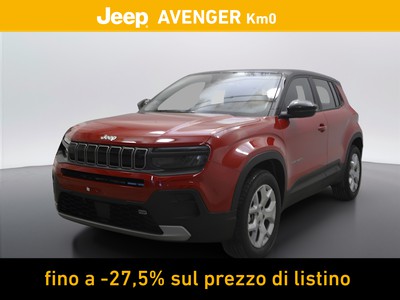 Jeep Avenger 1.2 turbo 100cv altitude fwd