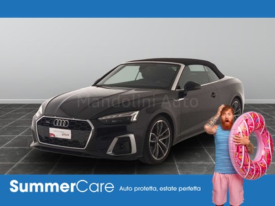 Audi A5 cabrio 40 2.0 tdi mhev 204cv s line edition quattro s tronic