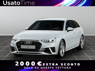 Audi A4 avant 40 2.0 tdi mhev 204cv s line edition quattro s tronic