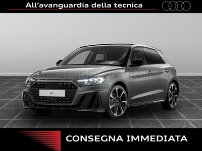 Audi A1 sportback 30 1.0 tfsi 116cv identity black s tronic