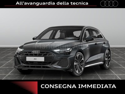 Audi A3 sportback 1.5 tfsi mhev 48v 150cv s line edition s tronic