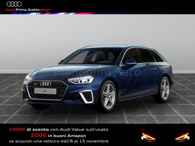 Audi A4 avant 40 2.0 tdi mhev 204cv s line edition quattro s tronic