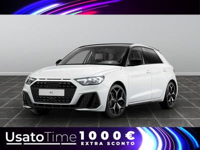 Audi A1 sportback 30 1.0 tfsi 116cv identity black s tronic