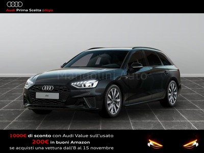 Audi A4 avant 40 2.0 tdi mhev 204cv s line edition s tronic