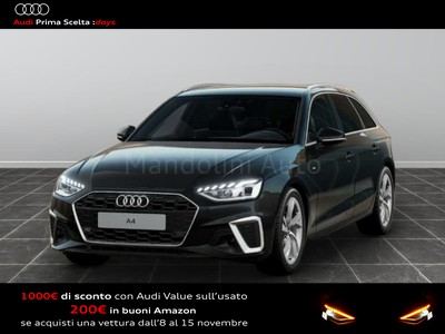 Audi A4 avant 35 2.0 tdi mhev 163cv s line edition s tronic