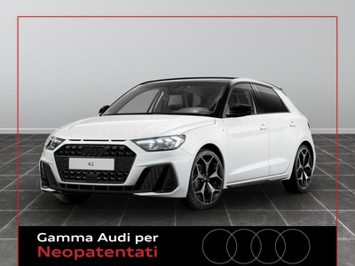 Audi A1 sportback 30 1.0 tfsi 116cv identity black s tronic