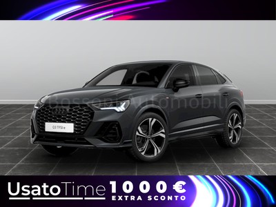 Audi Q3 sportback 45 1.4 tfsi e identity black s tronic
