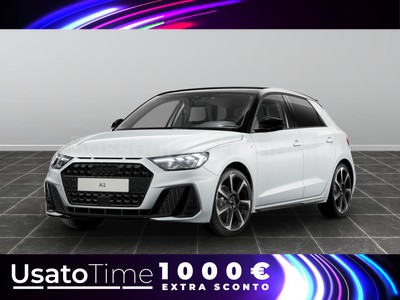 Audi A1 sportback 30 1.0 tfsi 116cv identity black s tronic