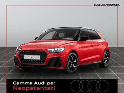Audi A1 sportback 30 1.0 tfsi 116cv identity black s tronic