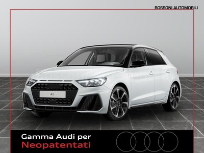 Audi A1 sportback 30 1.0 tfsi 116cv identity black s tronic