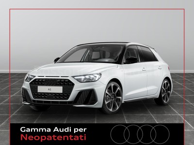 Audi A1 sportback 30 1.0 tfsi 116cv identity black s tronic