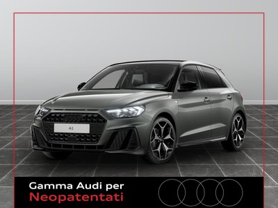 Audi A1 sportback 30 1.0 tfsi 116cv identity black s tronic